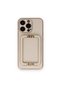 Ilkeshop New iPhone 14 Pro Case Coco Elit Cover (201226) - Gold