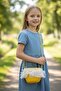 Girl's Tulle Crossbody Straw Bag