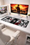 Attack on Titan Gaming Mouse Pad 40X90 XXL Mousepad, Large Desk Mat, Non Slip Keyboard Pad - 5