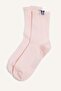 Hello Kitty Label Printed 2-Piece Cotton Booties Socks for Girls H2339A8Ns - 3