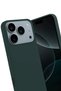 Ilkeshop New iPhone 17 Pro Max First Silicone Case - (85849) Dark Green - 3