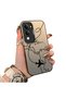 Vivo Y04 Compatible Travel-Themed Map Plane Printed Shockproof Hard Case