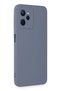 Ilkeshop New Realme C35 Case Nano Velvet Silicone (112837) - Gray - 2