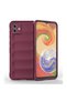 Ilkeshop New Galaxy A04E Case Optimum Silicone (113405) - Burgundy
