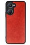 Ilkeshop New Vivo Y18 Case Aras Leather Cover (120159) - Red - 2