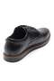 Large Size Men's Shoes Large Size Leather Men's Shoes Ag4296-2 Black Wide Fit Comfortable to Wear - 7