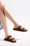 Talya Daily Orthopedic Women's Double Buckle Slippers - 4