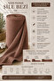100% Cotton Şile Diaper Fabric Brown 145 cm Natural Wrinkled Summer Lightweight Fabric by the Meter - 5