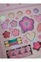 Pink Flamingo Kids Makeup Set — Eyeshadow, Lip Gloss, Nail Polish, and Accessories 🎀 🦩 - 3