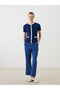 Crew Neck Women's Blouse - 2