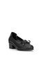 Elit Erlfam162070 Women's Genuine Leather Heeled Shoes Black - 2
