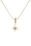 316 L Stainless Steel - Anti-Allergic - Non-Tarnish Vip Design Star Necklace - 2