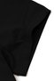 Women's Marina Regular Cut O-Neck Short Sleeve Cotton T-Shirt Black - 6