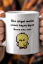Cute Chick 330ml Printed White Ceramic Mug Cup - 2