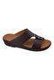 A E T Handmade Arabic Sandals For Men | Comfortable Outdoor Mens Slippers | Genuine PU Leather