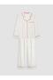 Shirt Collar Heart Patterned Women's Pajama Set (S6) - 5