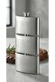 Camping and Outdoor Compatible 3-Compartment Steel Flask Set - Rustproof and Durable Premium Special Series - 5