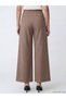 Trendlucky Women's Wide Leg Pants with Zipper at the Waist - 3