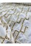 100% Cotton Lace Detailed Scallop Fabric - 135 cm Wide - 2