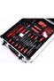 187 pcs Professional Tool Set, Socket Spanner 1/4 Drive Metric Extension Bar with Aluminium Box - 5