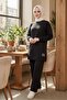 Arma Detailed Double Suit 1730 - Black - 4