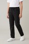 Boys' Black Ribbed Waist Canvas School Pants - with Pockets for School and Daily Use - 2