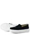 Rakerplus Unisex Black Suede Extra Light Children's Moccasin Shoes - 5