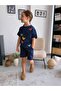 Girl's Muslin Fabric Shorts Set - 3
