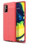 غطاء GLDISPTM لهاتف Galaxy A71 مع خاصية التركيز التلقائي (234955) - أحمر