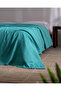 ماتيلدا سرير مزدوج من القطن إيكوسيل - تركواز - 3