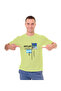 Unisex Printed Design T-Shirt (Happy Planet)| For Couple | Round Neck Regular Fit T-shirt - 3