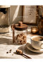 Coffee Corner 700ml Acacia Lid Glass Jar Set with Spoon – Coffee & Sugar Organizer - Spice Rack - 2