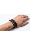 Men’s Braided Leather Bracelet – Minimalist Multi-Layer Fashion Wristband - 3