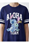 Stitch Printed 100% Cotton Women's T-Shirt - 3