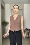 Soft Textured Fleto Pocket Vest