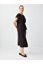 Bitter Brown Relaxed Fit Waist Tie Woven Skirt - 3