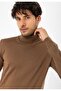 Basic Turtleneck Sweater - 4
