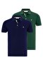2-pack polo neck t-shirt