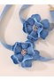 Pack of 2 - Blue Floral Necklace and Bracelet - 3