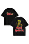 Iron Maiden Printed Unisex 100% Cotton Pack Oversized T-Shirts