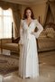 Luxurious Satin and Lace 2-Piece Bridal Robe Set - Long and Stylish Design - 3