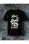 Astronaut Music Printed Oversize T-Shirt