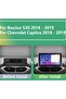 شاشة أندرويد لسيارة شيفروليه كابتيفا موديل 2018-2022، 4 جيجابايت رام، 64 جيجابايت روم، تدعم أبل كار بلاي وأندرويد أوتو، مع كاميرا خلفية مدمجة. - 6