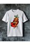Havuc Super Kahu Character Printed Oversize T-Shirt