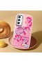 Pink Silicone Case with Shock-Absorbing Camera Protection Compatible with Samsung Galaxy A34 - 2