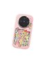Vivo X300 Compatible Shock-Absorbing Camera Protected Pink Silicone Case - 3