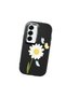 Black Silicone Case Compatible with Samsung Galaxy S25 Plus with Shock-Absorbing Camera Protections - 3