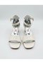 Girl's Heeled Evening Dress Shoes Patent Leather Glittery Stone Stylish Wedding/Nikah Party Comfortable Fit Full Size - 5