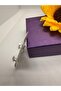 Zircon Stone Fan Model Steel Earrings - 2