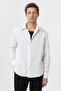 Modal fabric relaxed fit striped men's shirt - 2